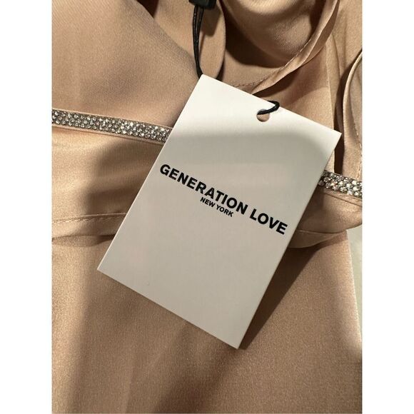 NWT- Generation Love Christie Crystal Latte Tank, size S - Picture 5 of 5